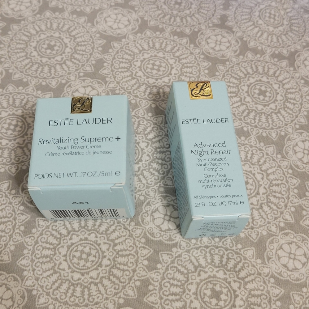 Set Estee Lauder Advanced Night Repair & Revitalizing Supreme+ Creme Lot Travel